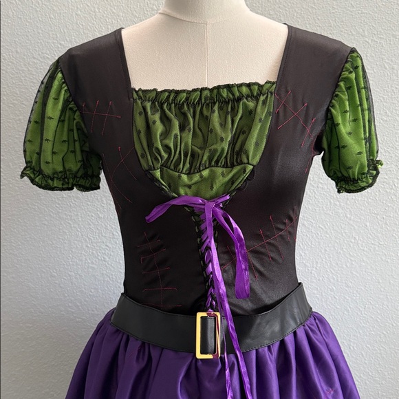 Leg Avenue Hocus Pocus Witch Costume Teen Junior Size M/L Dress - Picture 2 of 6